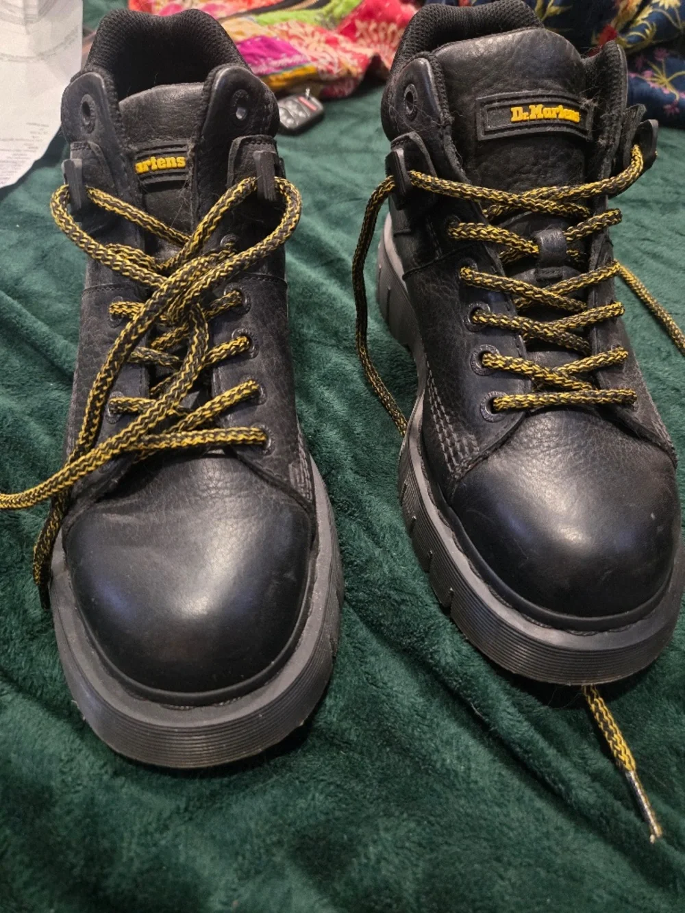new no box Dr Martens Woodard Leather lace up ankle hiking boots 11